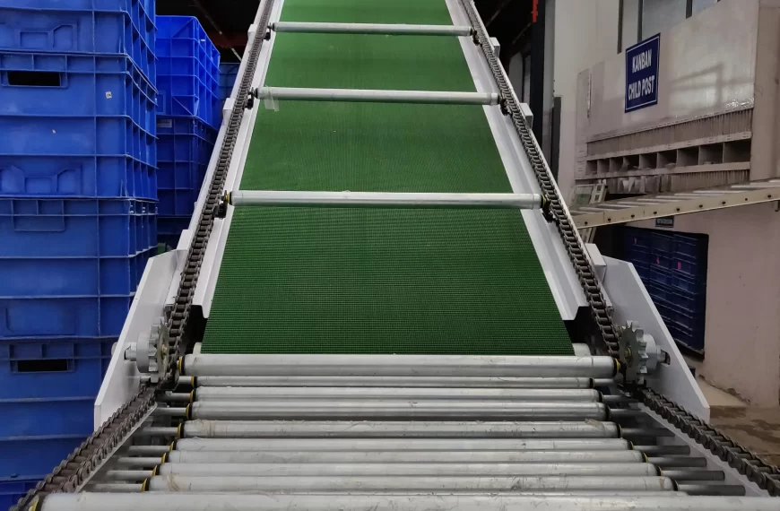 Inclined conveyor